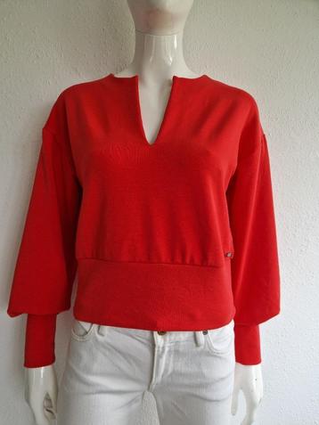 Scotch & Soda sweat shirt. Maat S. Rood/modalmix. beschikbaar voor biedingen