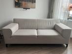 2,5 zitsbank en fauteuil  beige stof van woonexpress, Ophalen, Gebruikt, Stof, Driepersoons