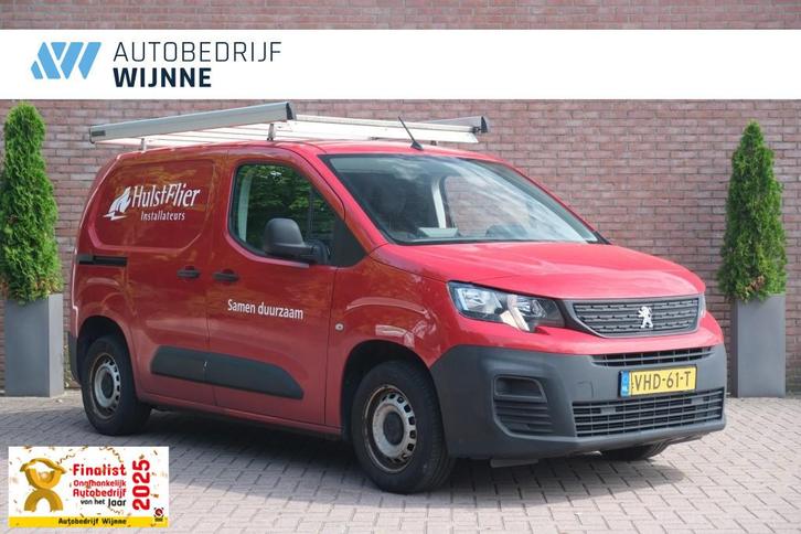 Peugeot Partner 1.5 BlueHDi 75pk Pro | Navi | App Connect |, Auto's, Bestelauto's, Bedrijf, Te koop, ABS, Airconditioning, Alarm
