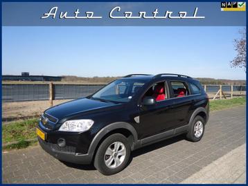 Chevrolet Captiva 2.4i Shadow 2WD 2010 Zwart met rood leer! beschikbaar voor biedingen