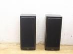 2 Philips luidsprekers 24292, Ophalen of Verzenden, Gebruikt, Front, Rear of Stereo speakers, Philips