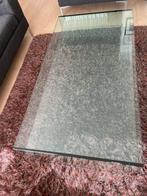Glazen salontafel - Co van der Horst, Huis en Inrichting, Tafels | Salontafels, Ophalen, 100 tot 150 cm, 50 tot 100 cm, Minder dan 50 cm