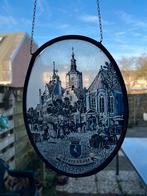 Glas in lood raamhanger Den Haag, Antiek en Kunst, Ophalen of Verzenden