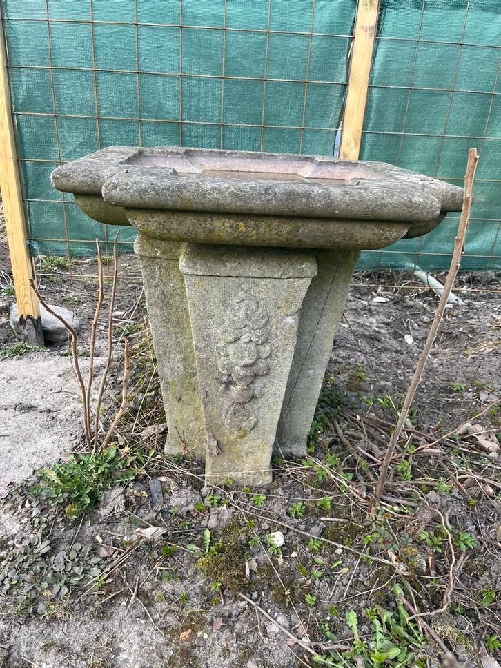 Bentheimer Stenen Tuinornament, Tuin en Terras, Vogelhuisjes en Vogelbaden, Gebruikt, Ophalen