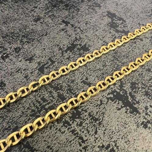 14k gouden ketting prachtig schakel, Sieraden, Tassen en Uiterlijk, Kettingen, Nieuw, Goud, Ophalen of Verzenden