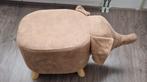 voetenbankje olifant met slurf HxBxD= 35x72x33cm, Ophalen, Minder dan 50 cm, 50 tot 75 cm, Zo goed als nieuw