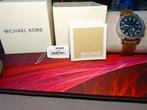 Michael Kors MK8955, Sieraden, Tassen en Uiterlijk, Horloges | Heren, Overige merken, Leer, Staal, Polshorloge