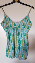 Zomers topje, Blauw, Ophalen of Verzenden, Zo goed als nieuw, Maat 36 (S)