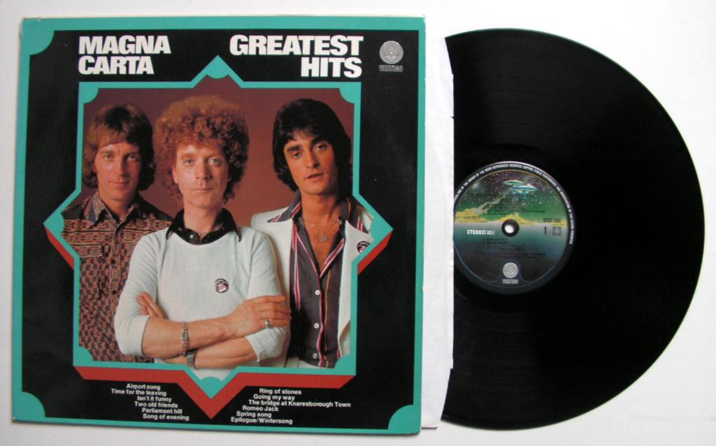 Magna Carta – Greatest Hits 12 nrs LP 1975 ZGAN, Ophalen of Verzenden, Zo goed als nieuw, 12 inch, Poprock