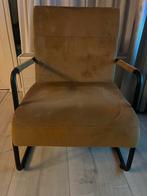 Gele stoel - comfortabel, Ophalen, Gebruikt, Minder dan 75 cm, Stof