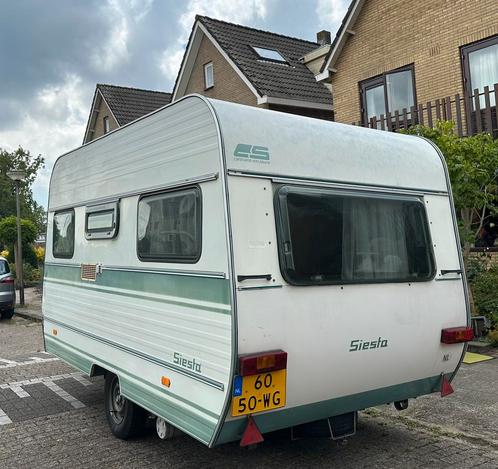 Caravan Münsterland Siesta oldtimer 1979 in goede staat, Caravans en Kamperen, Caravans, Particulier, tot en met 4, 750 - 1000 kg
