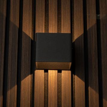 akodeco wandlamp cube, oplaadbare wandlamp 22uur brandtijd beschikbaar voor biedingen