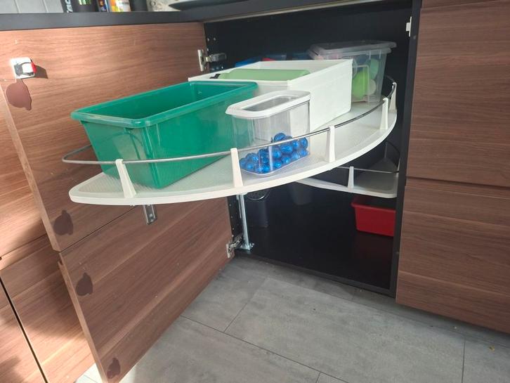 Ikea Metod Onderhoekkast met Utrusta Inrichting, Huis en Inrichting, Keuken | Keukenelementen, Gebruikt, Minder dan 100 cm, 100 tot 150 cm