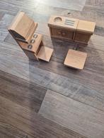 Houten interieur poppenhuis, Verzamelen, Ophalen, Zo goed als nieuw, Overige typen