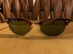 Vintage B&L Ray-ban Clubmaster Oval Max W1265 zonnebril OM1, Zonnebril, Bruin, Ophalen of Verzenden, Zo goed als nieuw