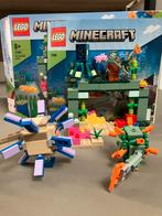 LEGO Minecraft 21180 The Guardian Battle, Kinderen en Baby's, Speelgoed | Duplo en Lego, Ophalen of Verzenden, Zo goed als nieuw