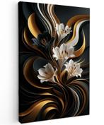 Canvas schilderij diverse maten bloemen, Verzenden
