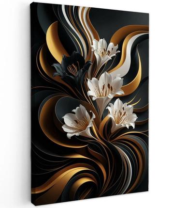 Canvas schilderij diverse maten bloemen  beschikbaar voor biedingen