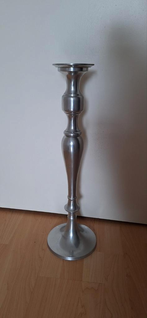 Zilveren Kaarsenstandaard Set van 2, Antiek en Kunst, Antiek | Kandelaars, Zilver, Ophalen of Verzenden
