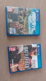 Spelletjes voor ps4 (battlefield,farcry5), 1 speler, Ophalen, Zo goed als nieuw, Vanaf 18 jaar