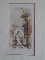 door Anton Pieck handgesigneerd en genummerd prentje, Maria, Antiek en Kunst, Ophalen