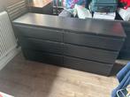 Malm Ladekast 140cm - Zwartbruin, Huis en Inrichting, Kasten | Ladekasten, Ophalen, Overige materialen, Gebruikt, 100 tot 150 cm