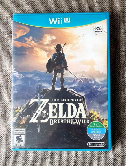 Zelda Breath of the Wild Misprint!! Sealed. Rare! Import., Spelcomputers en Games, Games | Nintendo Wii U, Nieuw, 1 speler, Vanaf 12 jaar