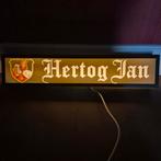 Hertogjan lichtreclame 50cm x10cm, Ophalen of Verzenden, Zo goed als nieuw, Lichtbak of (neon) lamp
