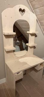 Stijgerhout kaptafel, Huis en Inrichting, Tafels | Kaptafels, Ophalen, 50 tot 100 cm, Zo goed als nieuw, 150 tot 200 cm