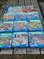 Legpuzzels - Diverse merken en aantallen stukjes, Ophalen of Verzenden, 500 t/m 1500 stukjes, Gebruikt, Legpuzzel