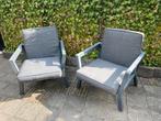 Aluminium Tuinstoelen met Kussens, Ophalen, Gebruikt, Aluminium