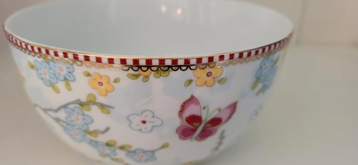 Pip Studio Floral Kom 15cm - Chinese Blossom, Huis en Inrichting, Keuken | Servies, Gebruikt, Overige stijlen, Ophalen of Verzenden