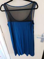 Blauw/zwarte jurk met kant, Gedragen, Blauw, Zalando, Ophalen of Verzenden