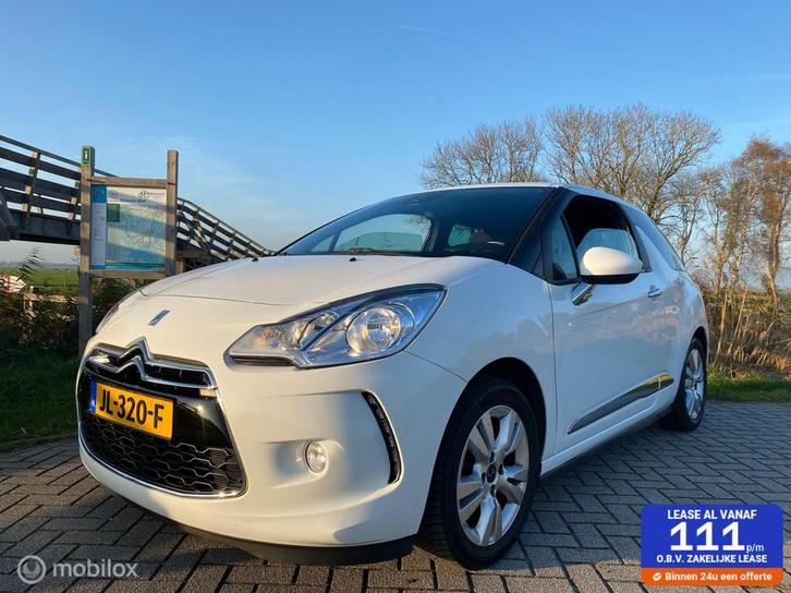 Citroen / Ds 3 1.2 PureTech So Chic / Navi / Camera / Nw APK, Auto's, Citroën, Bedrijf, Te koop, DS3, ABS, Achteruitrijcamera