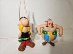 Asterix en Obelix popen, ongeveer 20 cm hoog, Ophalen of Verzenden, Asterix en Obelix, Gebruikt, Beeldje of Figuurtje