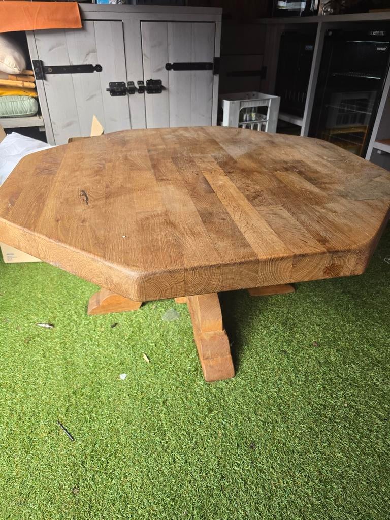 Eikenhouten tafel, 110x51 cm, Gebruikt, 100 tot 150 cm, Eikenhout, Landelijk