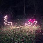 Kerst verlichting. Rendier en kerstman op slee, Diversen, Kerst, Ophalen
