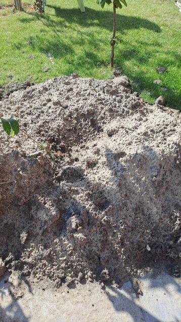 Grond zand beschikbaar voor biedingen