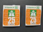 Tolvignet Zwitserland 2x, nieuw!, Tickets en Kaartjes, Autovignetten