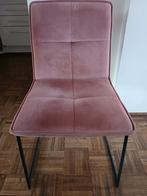 Eetkamerstoelen 2x en voetenbank, Huis en Inrichting, Stoelen, Ophalen, Twee, Overige kleuren, Zo goed als nieuw