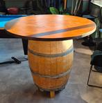 Unieke bartafel van wijnvat, Ophalen