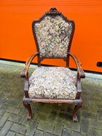 Te Koop : Antieke Stoel Fauteuil Leeuwen Pootjes Eiken Hout, Antiek en Kunst, Antiek | Meubels | Stoelen en Banken, Ophalen