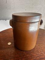 Vintage Franse Aardewerken Voorraadpot – MADE IN FRANCE, Antiek en Kunst, Ophalen of Verzenden