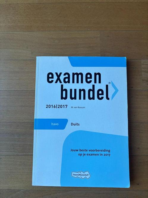 Examenbundel Duits en Nederlands HAVO 5, Boeken, Schoolboeken, Zo goed als nieuw, Overige vakken, HAVO, Ophalen of Verzenden