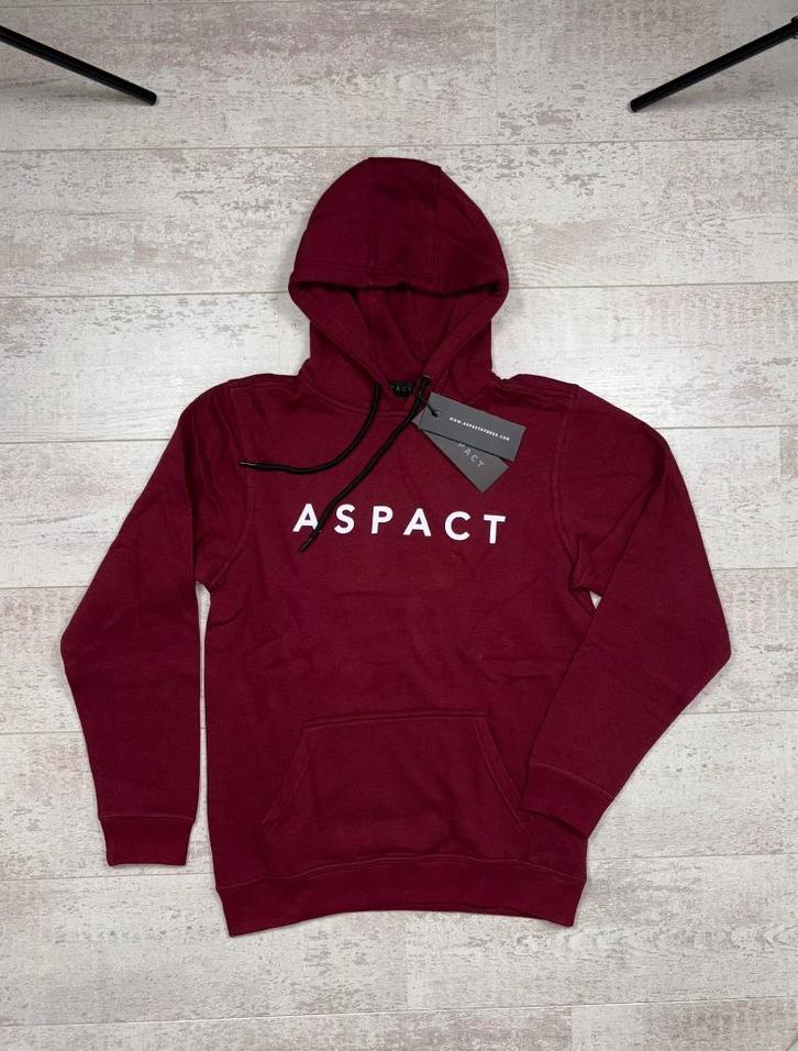 Aspact rode hoodie - Helemaal nieuw - Maat L, Kleding | Heren, Truien en Vesten, Nieuw, Maat 52/54 (L), Rood, Ophalen of Verzenden