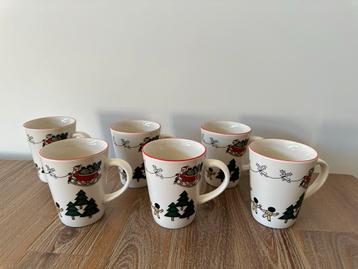 Mason's Christmas Village Mokken (6 stuks) beschikbaar voor biedingen