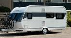 Hobby 460 UFE De Luxe met MOVER en FIETSDRAGER, Rondzit, Hobby, Particulier, Luifel