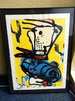 Herman Brood - Luckey Geel (zeefdruk 120/150), Ophalen