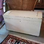 Brocante oude kist, Ophalen