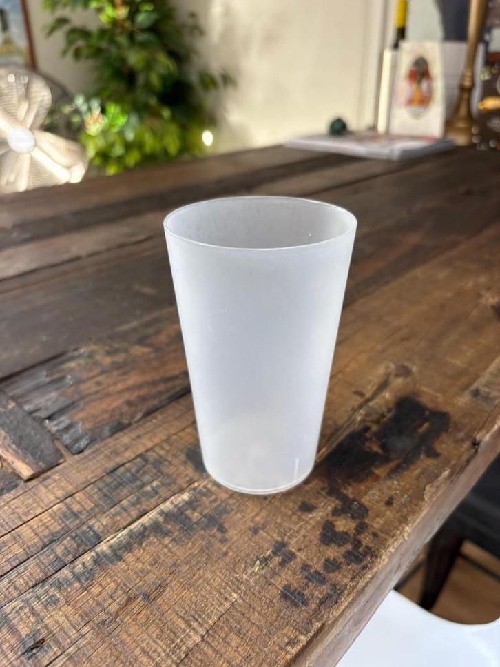 Plastic recyclebare bekers, Huis en Inrichting, Keuken | Servies, Nieuw, Glas of Glazen, Overige stijlen, Overige materialen, Ophalen